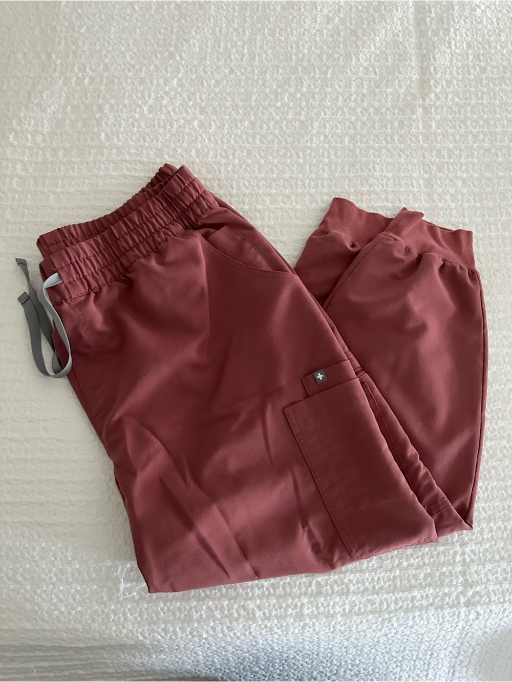 Figs Mauve Jogger Scrub Pants Petite